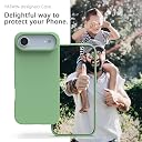 YATWIN Silicone Case for iPhone 17 Air, Soft-Touch, Shockproof, DustProof, Antiskid Phone Cover for Apple iPhone 17 Air - Mint Green gallery image