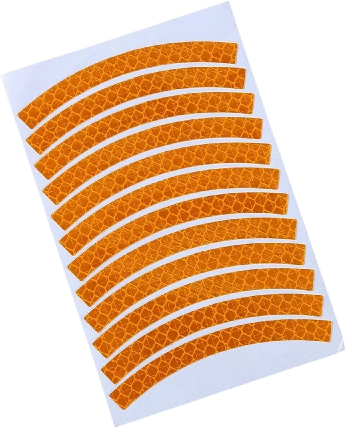 Fluorescent Reflective Wheel Strip, Adhesive Decor Tape for MTB Cycling