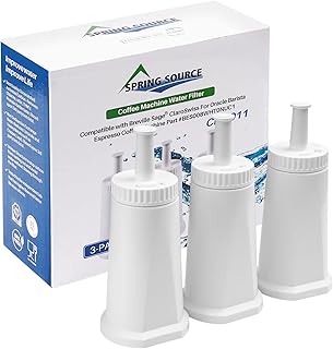 3 Pack Water Filter for Sage, TÜV SÜD Certified Coffee Machine Cartridge Replacement Filters for Sage Barista Express Pro Touch, Compatible with SES810, SES875, SES880, SES920, SES980, SES990