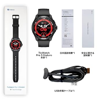 Amazon.co.jp: Ticwatch Pro 5 Enduro スマートウォッチ Wear OS