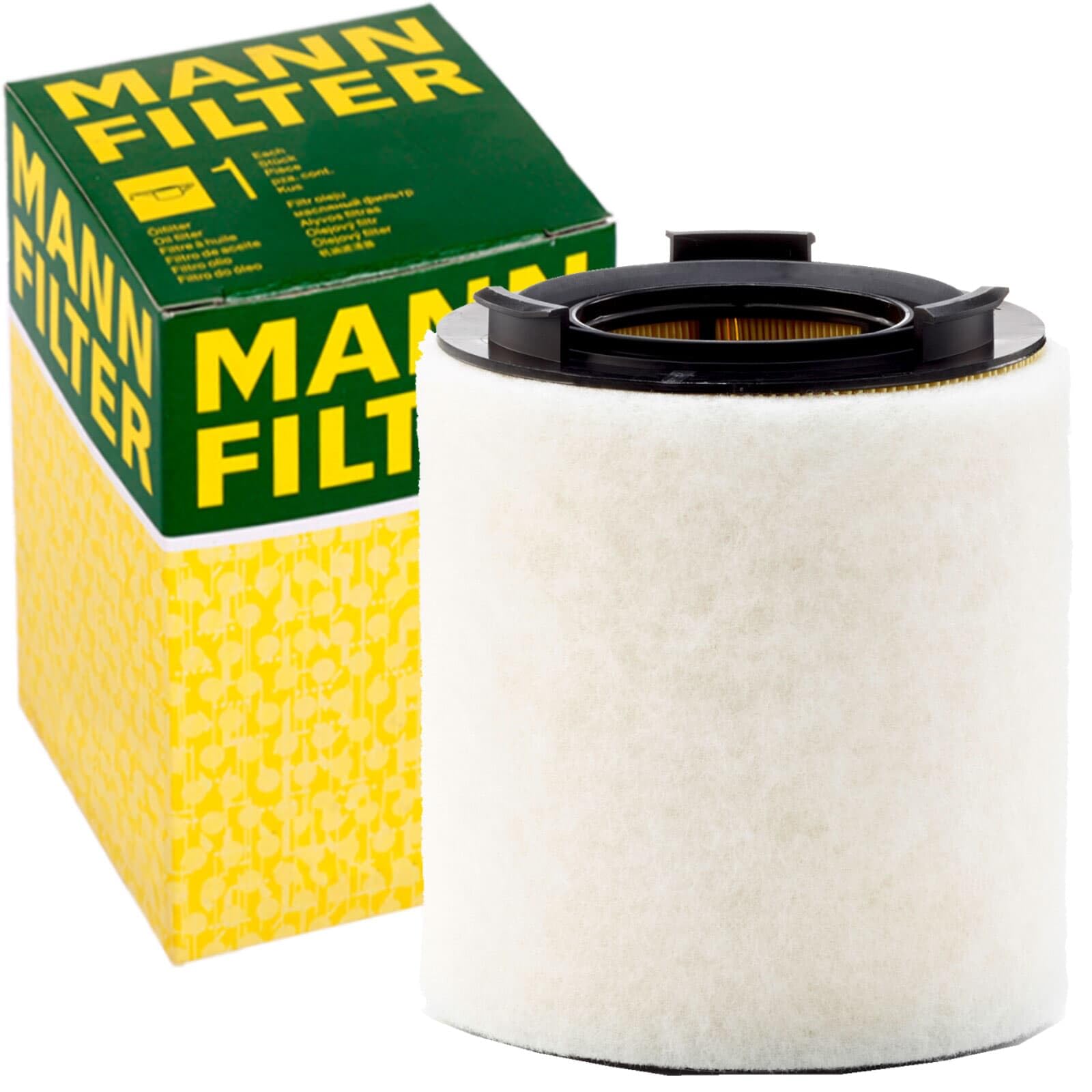 Mann Inspektionspaket+5L Mannol Nrg 5W-30 Öl | CUK26010+C15008+W712/94+588.670.001+Mn+0242240665 passend für A1 Polo 6R1 Tsi