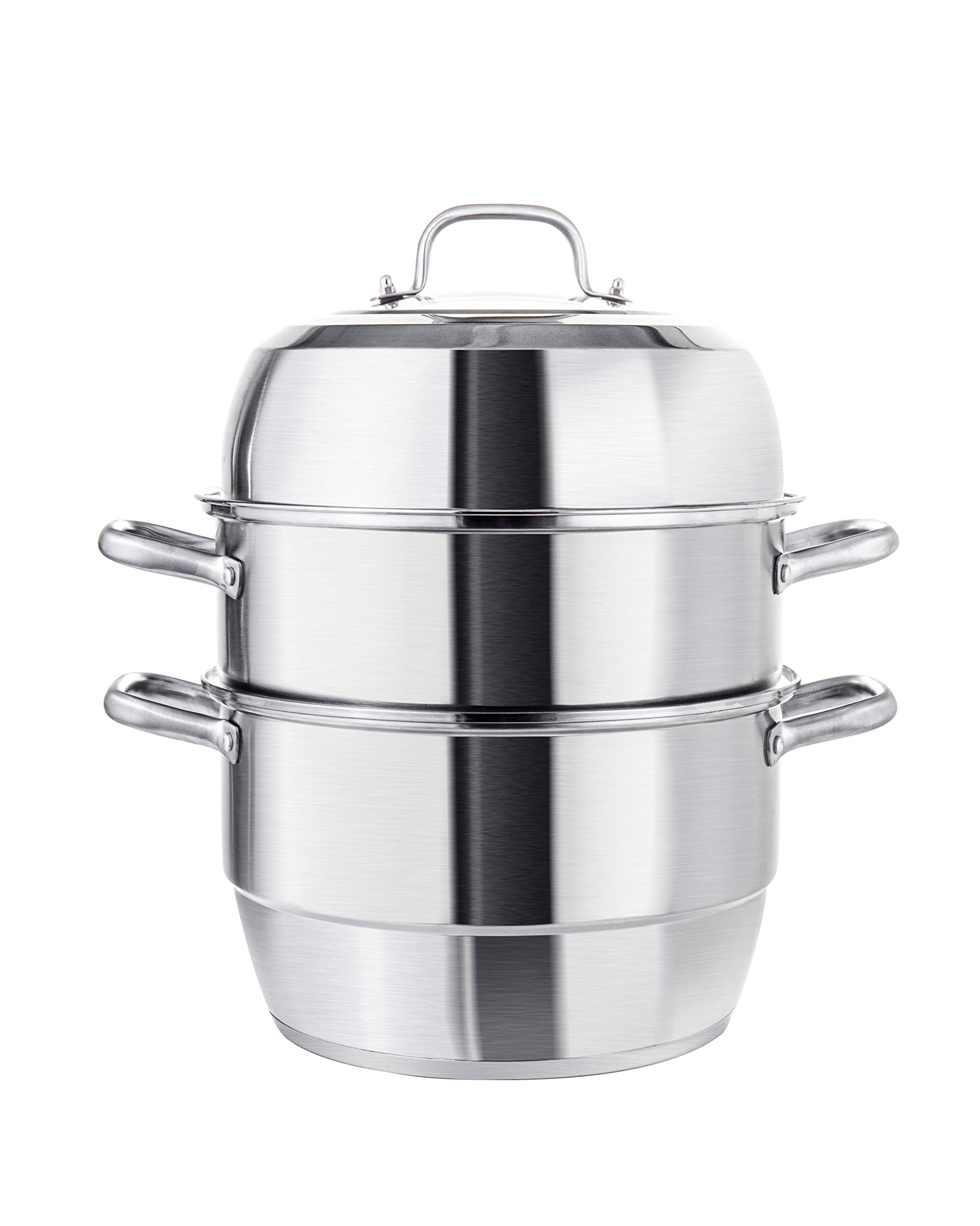 Buy VENTION Thickbottomed Stainless Steel Steamer Pot, 3 Tier Food