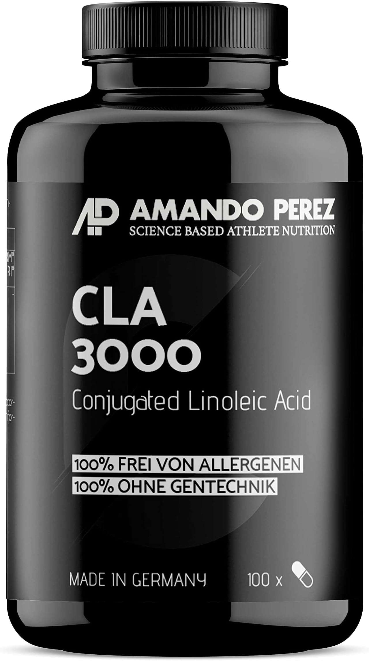 CLA – 3000 mg per Serving – HIGH DOSE – Konjugierte Linolsäure – 100 Softgels