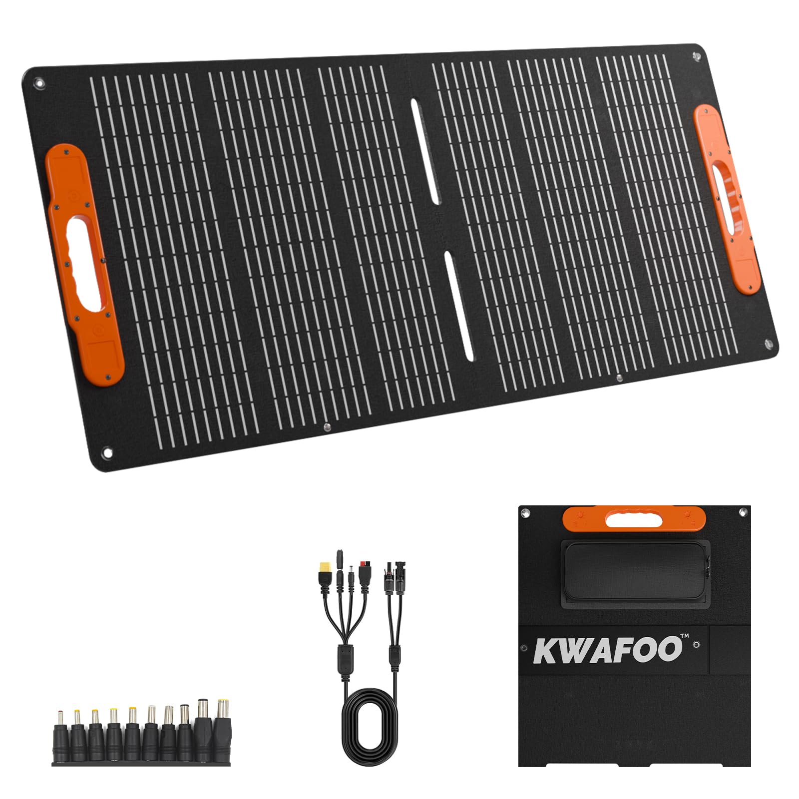 Amazon.com : 100 Watt Portable Solar Panel for Power Station, 100W