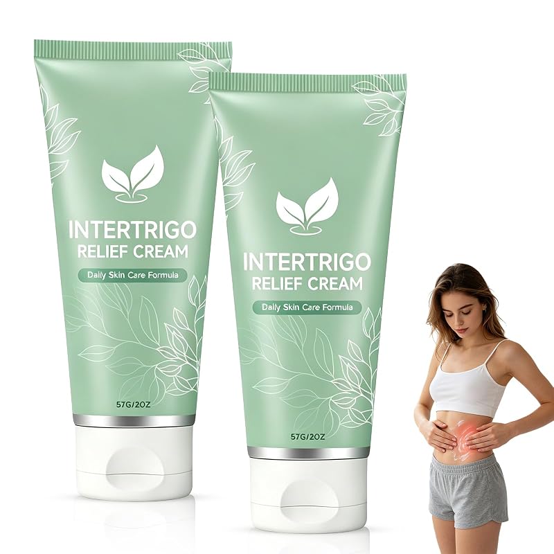 Creme para dobras da pele Generic, secagem rápida, textura não oleosa, 2 unidades de 57 g