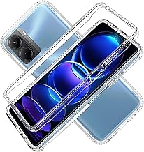 Case for Xiaomi Poco X7 Pro 5G Anti-Shock, Double Anti-Shock Case [360°] Full Body Protection, Cover Anti-Scratch Built-in Screen Protector, [Transparent]