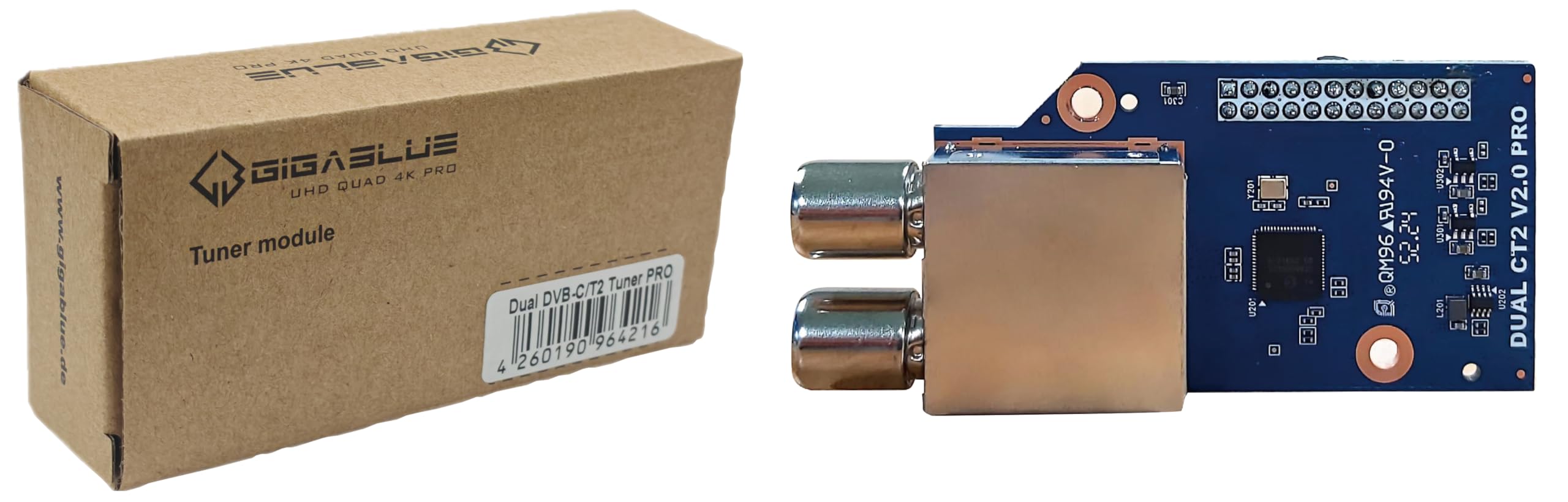 GigaBlue Dual / Twin DVB-C/T2 Tuner PRO