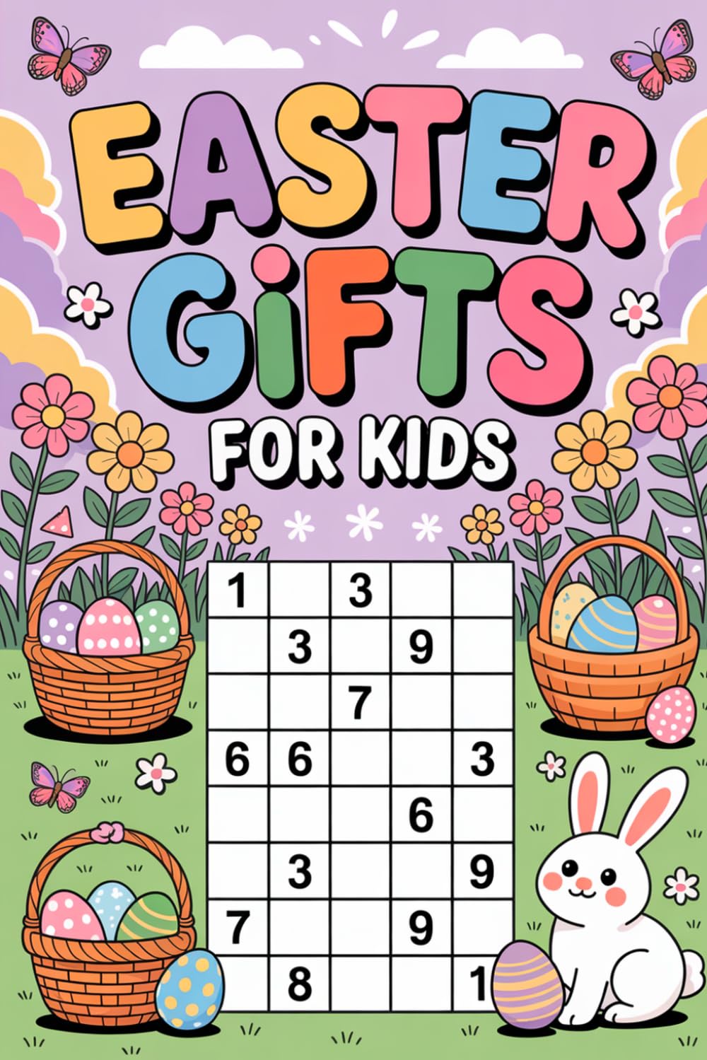 Easter Gifts for Kids: Modern Sudoku Puzzle Companion for Ages 9 to 12 with Egg Hunt Theme and Grid Practice