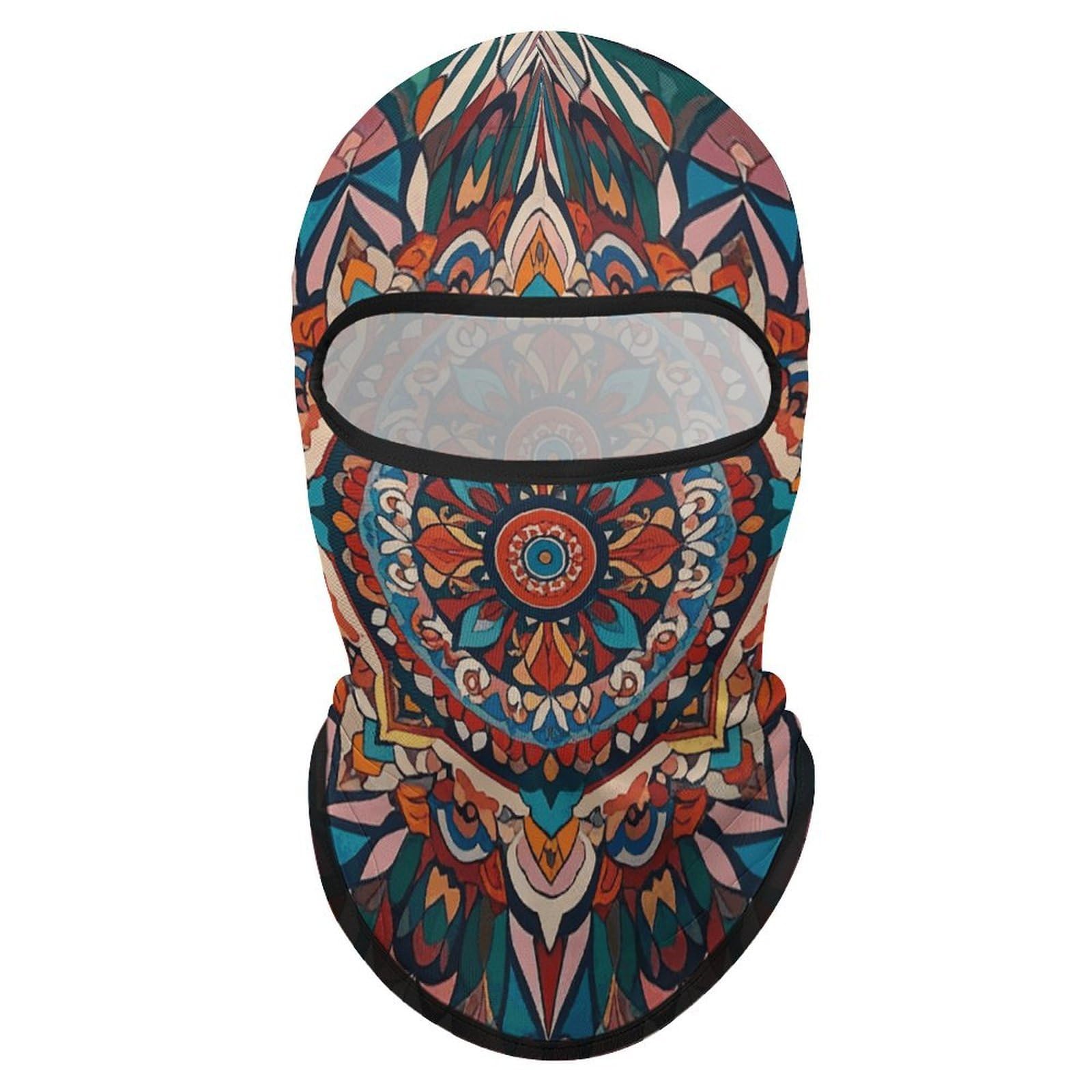 Balaclava Face Mask Ski Mask - Cartoon Cat Face Pattern Full Face Cover Winter Neck Gaiter for Men & Women