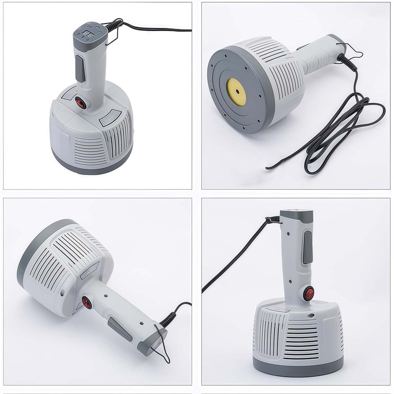Sellador térmico de mano, máquina de sellado por inducción electromagnética para botellas de plástico y vidrio, potencia y tiempo ajustables, diámetro de sellado de 20 a 100 mm