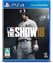 Sony MLB The Show 18 PS4 - Playstation 4 exclusive - MSRB Rated E - Features classic & current stadiums - Create your own custom players - 3-inning mode option - Build your own roster of the bes