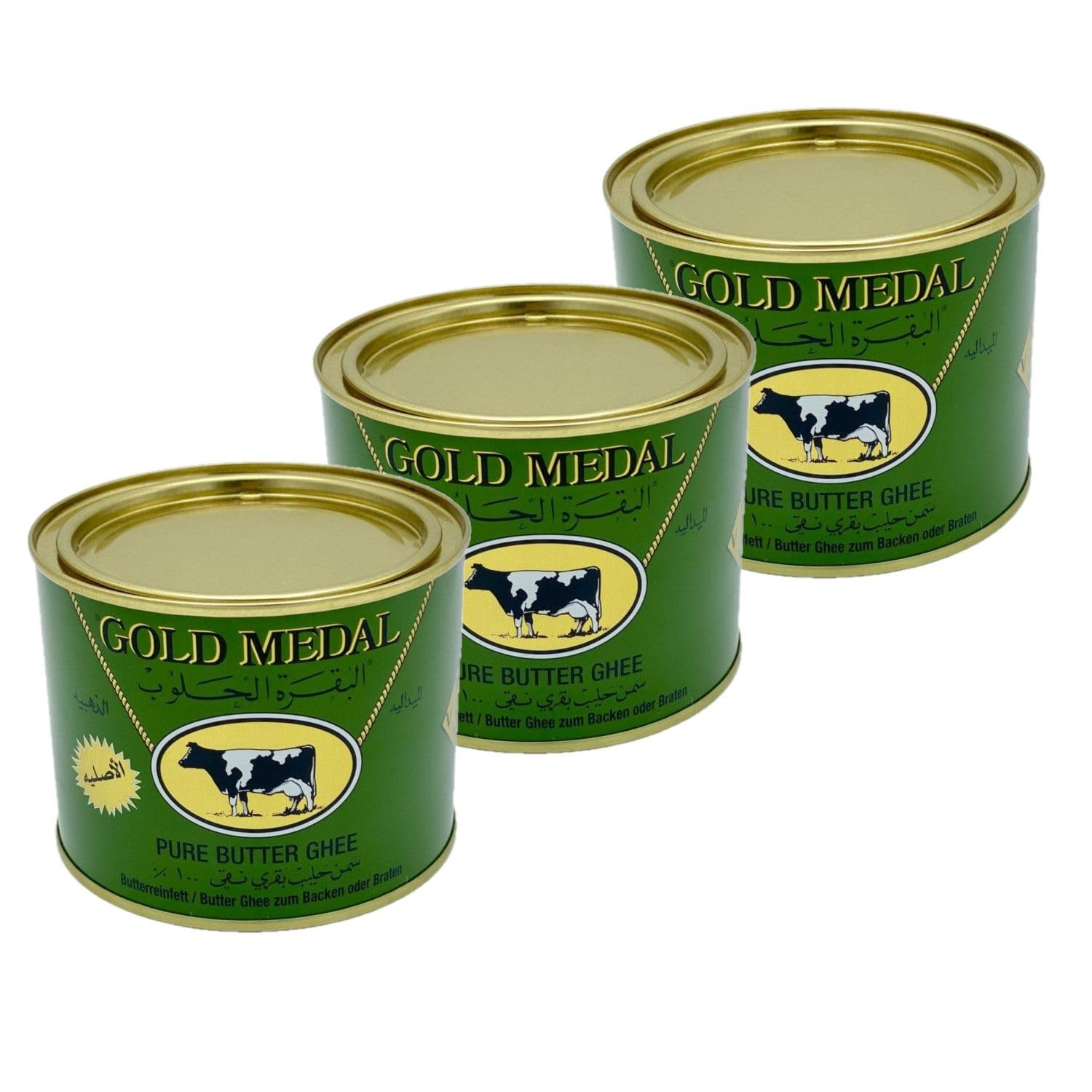 Lot 3x Beurre clarifié - Ghee - Gold Medal - 400g
