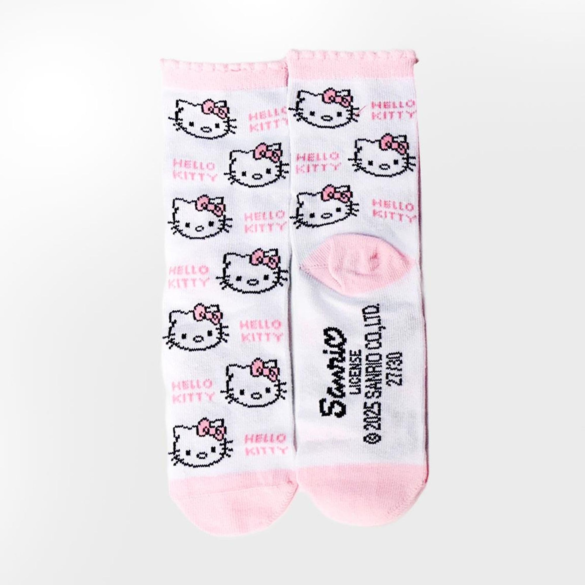 CERDÁ LIFE'S LITTLE MOMENTS Hello Kitty skarpetki dziecięce unisex 4 sztuki, Hello Kitty, 35-38