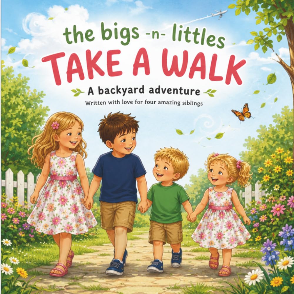 The Bigs -n- Littles Take a Walk: A Backyard Adventure