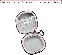 Vista 2 de RLSOCO Funda rígida para dispositivo de traductor Timekettle WT2 Edge/W3 Funda organizadora de viaje a prueba de golpes, a prueba de polvo