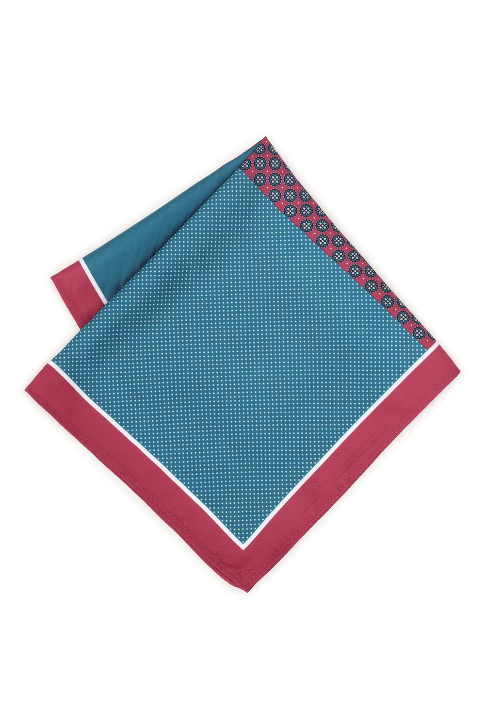van heusen Men Cotton Casual Style Pink Pocket Square, Free Size-picture-16