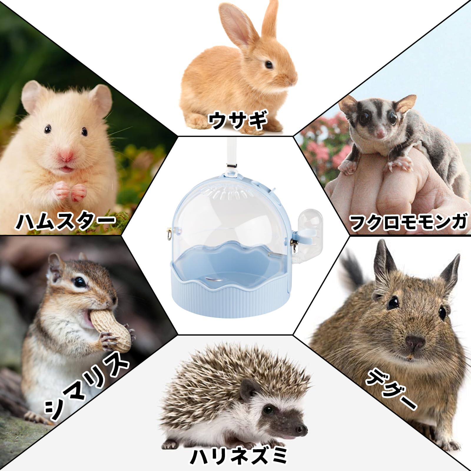Amazon.co.jp: ハムスターキャリーケース ハムスターケージ ハムスター