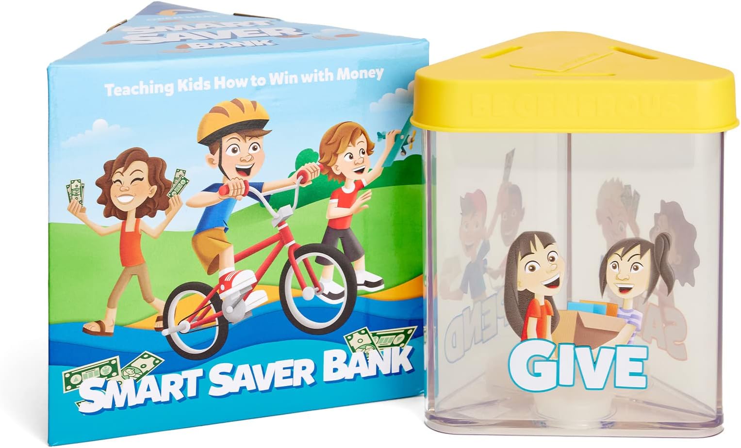 Ramsey Press Smart Saver Bank: Teaching Kids How to Win with Money!