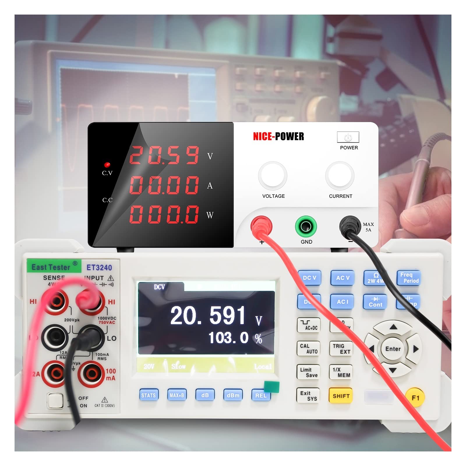 Fuente de alimentación conmutada profesional de 900W DC 0-30V 0-20-30A Fuente de alimentación de laboratorio ajustable Variable digital de voltaje constante(0-15V 0-30A)