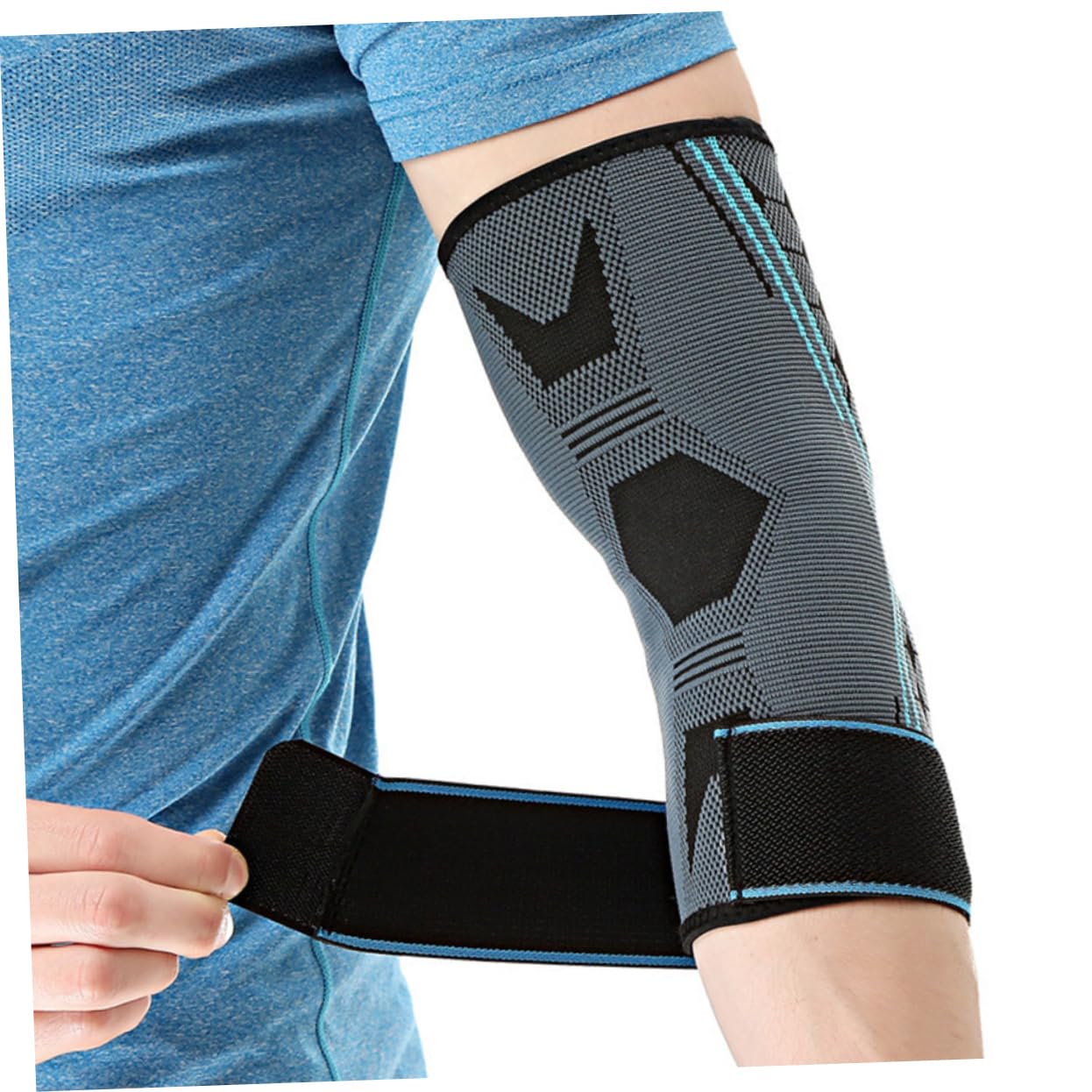 KOMBIUDA 1pc Protector Armband Sleeve Brace Compression Sleeve Arm Sleeve Elbom Sleeve Sports Fitness Arm Cuff