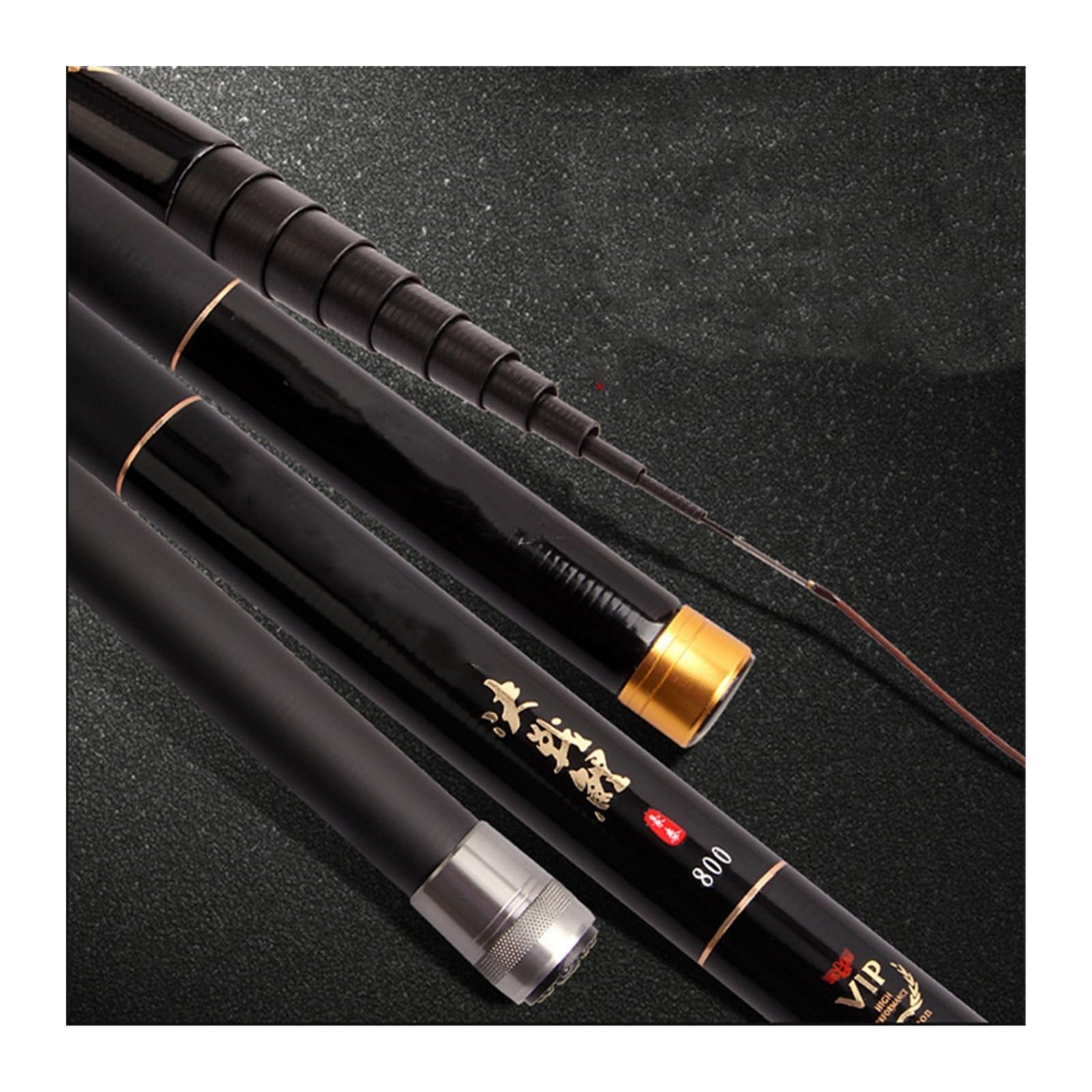Canna Da Pesca Telescopica Extra Lunga, Canne Da Pesca Fisse Per Ruscello, Corti Si Restringono Solo 75 Cm, Per Serbatoio Lunghe, Portatili 8 Metri/90 Metri/10 Metri/11 Metri (10M)