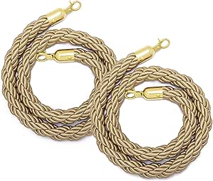 Amazon.com: QiANGRENSD Rope barriers 2 Packs 10/13/16 Feet Twisted ...