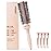 AIMIKE Round Brush for Blow out, Rose Luxe Extra-Long Round Hair Brush Ionic & Nano Thermal Ceramic Tech, for Blow Drying & Styling Volumizing Thick Long Hair, with 4 Clips (Barrel 1.7, Bristle 2.5)