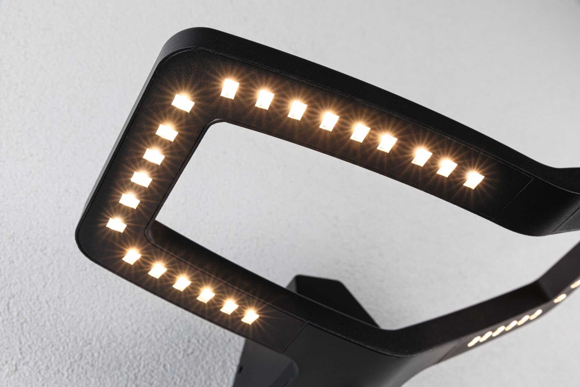 Paulmann 94795 LED Außenwandleuchte Alara Bewegungsmelder IP44 eckig 375x270mm 3000K 10W 600lm 230V Anthrazit Metall