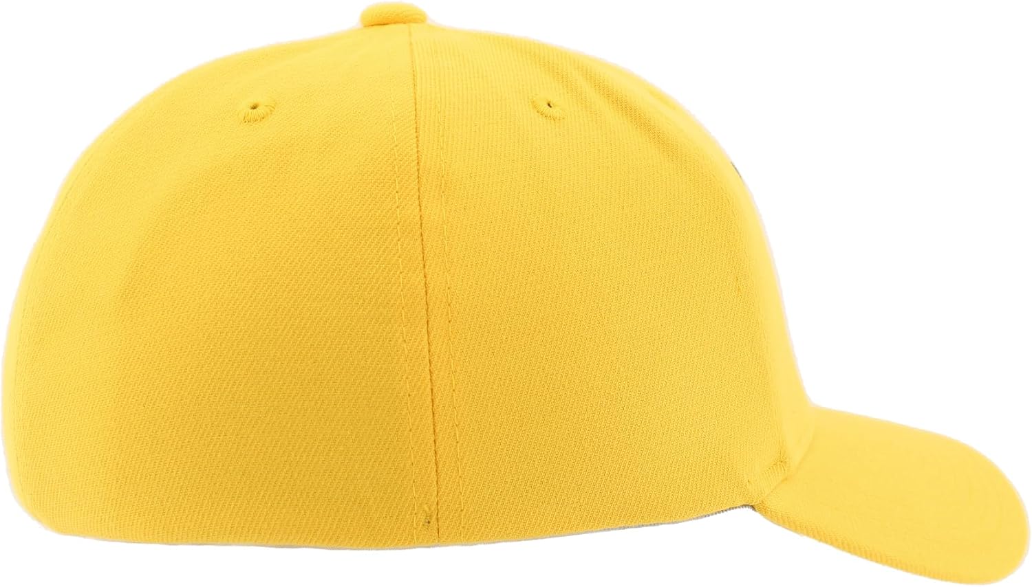 ZHATS Men's Standard NCAA Officially Licensed Fitted Hat ZH Patch Brick Secondary Color, Medium