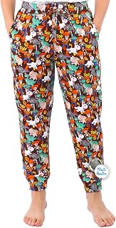Toy Story ジョガーパンツ 女性用 バンドル - サイズ XL トイストーリー パジャマパンツ | トイストーリー スリープ ラウンジパンツ ボタン付き | トイストーリー ラウンジウェア 女性用 サイズ XL