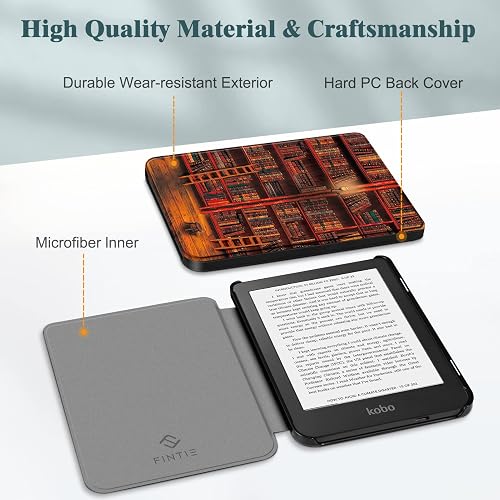 FINTIE Cover per 6'' Kobo Clara Colour 2024 / Kobo Clara BW 2024 / 2E 2022 - 5