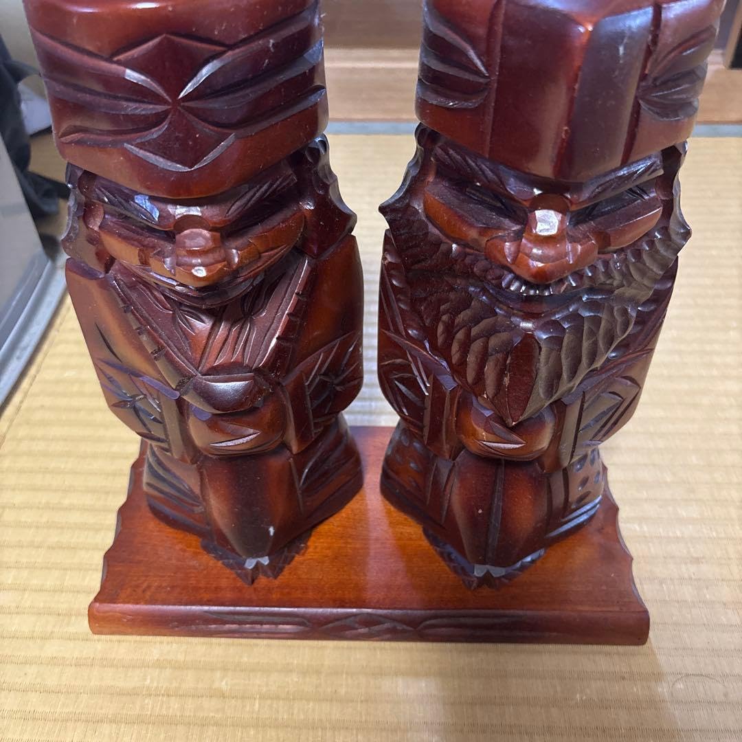 Amazon.co.jp: 大きめ ニポポ人形 ペア 北海道民芸品 : ホビー