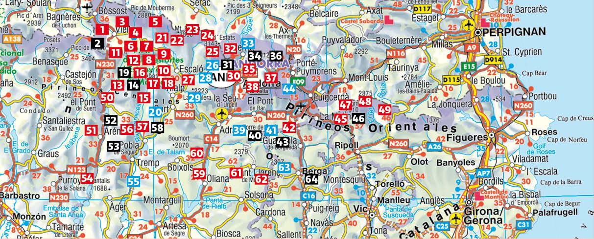 Pyrenäen Band 3: Katalanische Pyrenäen und Andorra: 64 Touren mit GPS-Tracks (Rother Wanderführer)