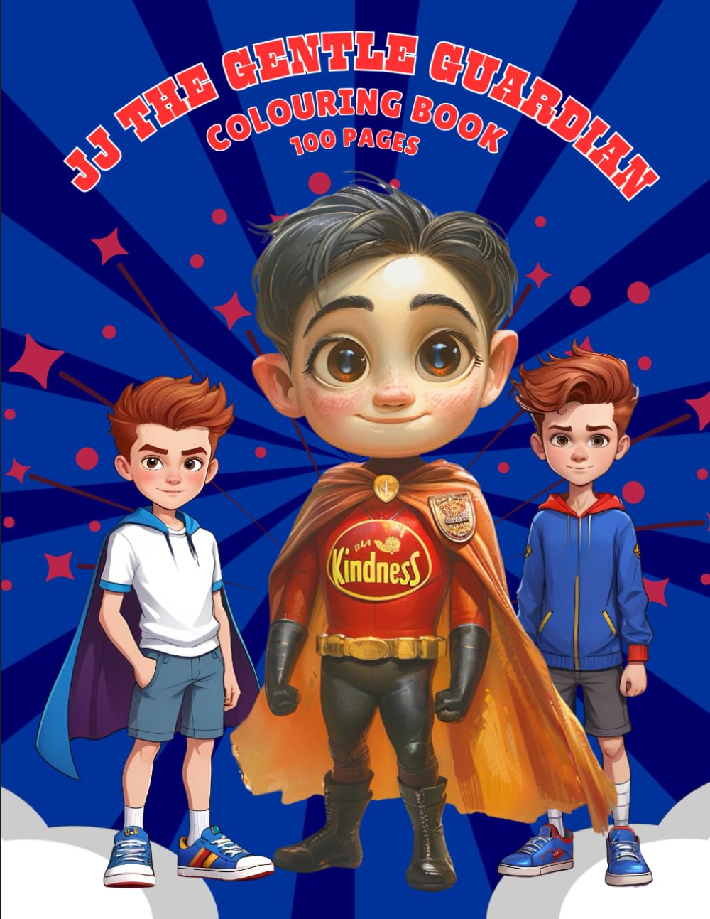JJ The Gentle Guardian Coloring Book: Based On Kindness Empathy and Respect