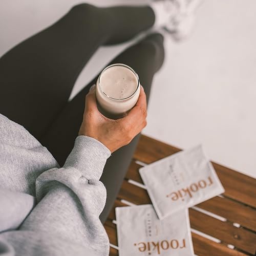 Miniatura 5 de Rookie Wellness - Proteína en polvo vegana con aminoácidos, probióticos, mezcla multivitamínica y mineral, ácido fólico y biotina, sin azúcar, sin