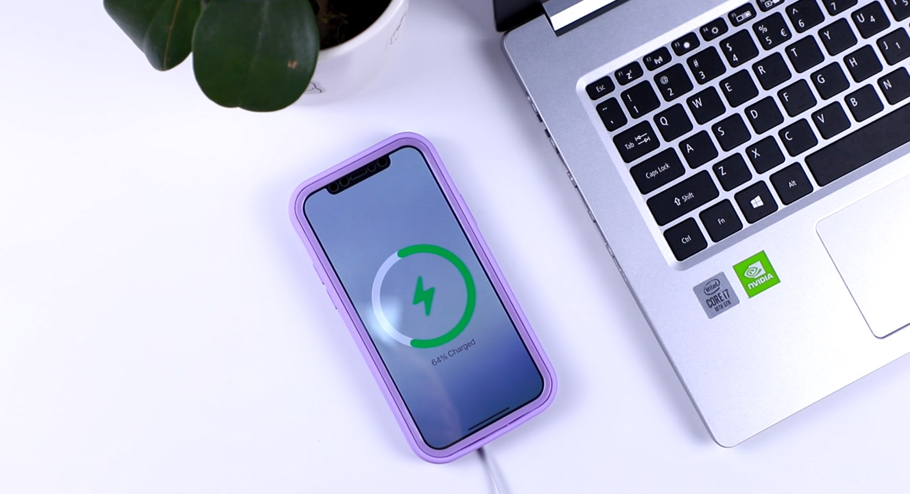 Cover 360° Per Xiaomi Redmi 9AT/9A, Silicone Antiurto, Con Protezione Schermo Integrata, Frontale E Posteriore, Colore Viola - 4