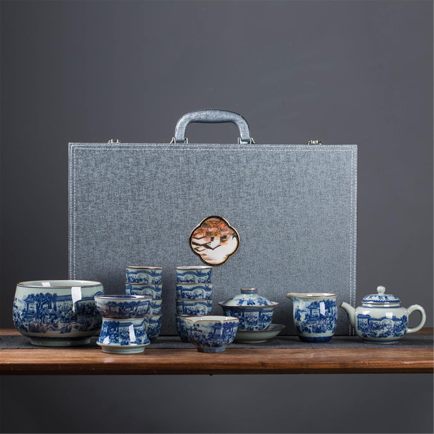 Enamel Home Tea Set - Complete Brewing Collection-set3