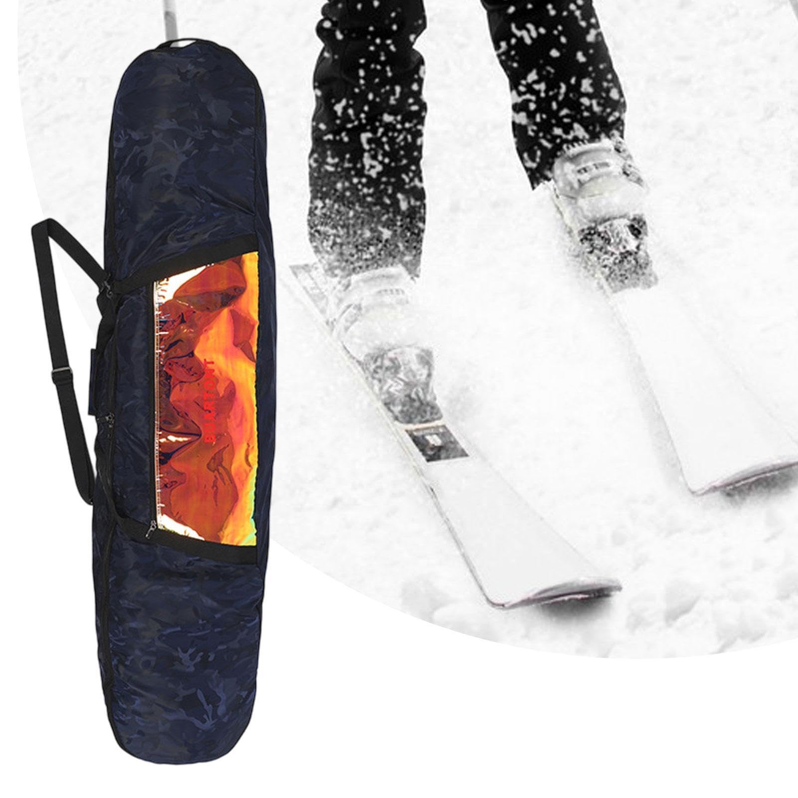 Fenteer Bolsa de Snowboard Bolsa para Patines para Tabla Snowboard Funda de Transporte Transporte de Viaje para Viajes por Carretera Patinaje sobre Hielo Snow
