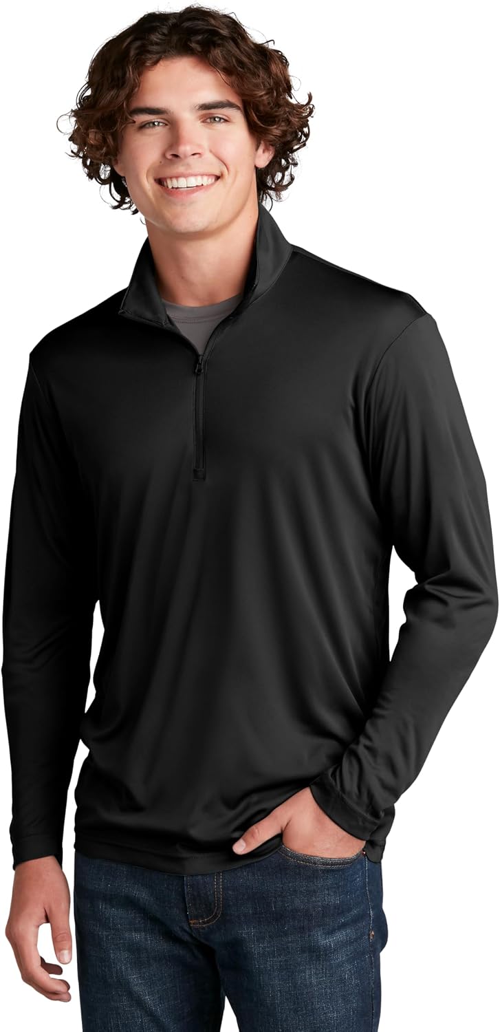 SPORT-TEK Unisex PosiCharge Competitor Quarter Zip Pullover