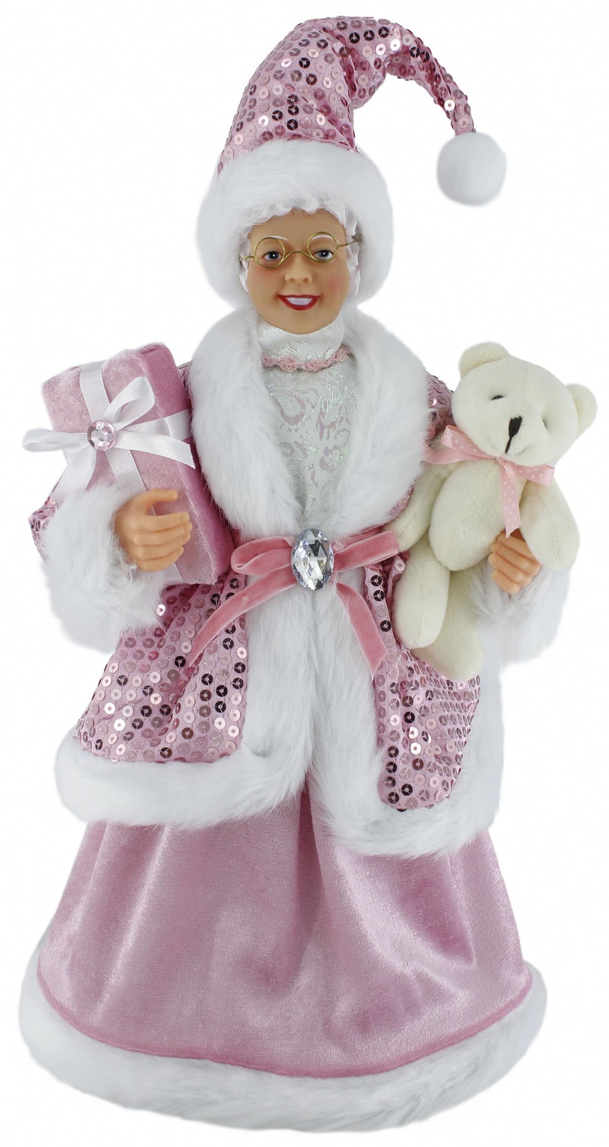 pink mrs claus dress Christmas Sexy Miss Santa Pink