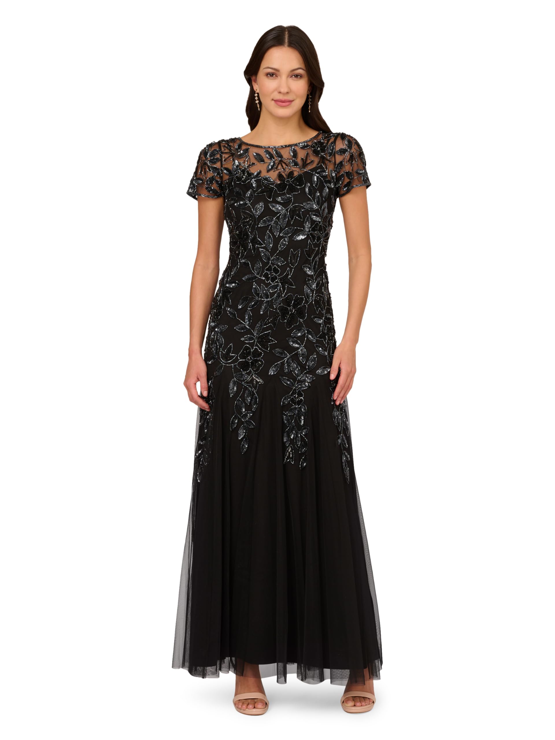 Adrianna Papell Mikado Dress