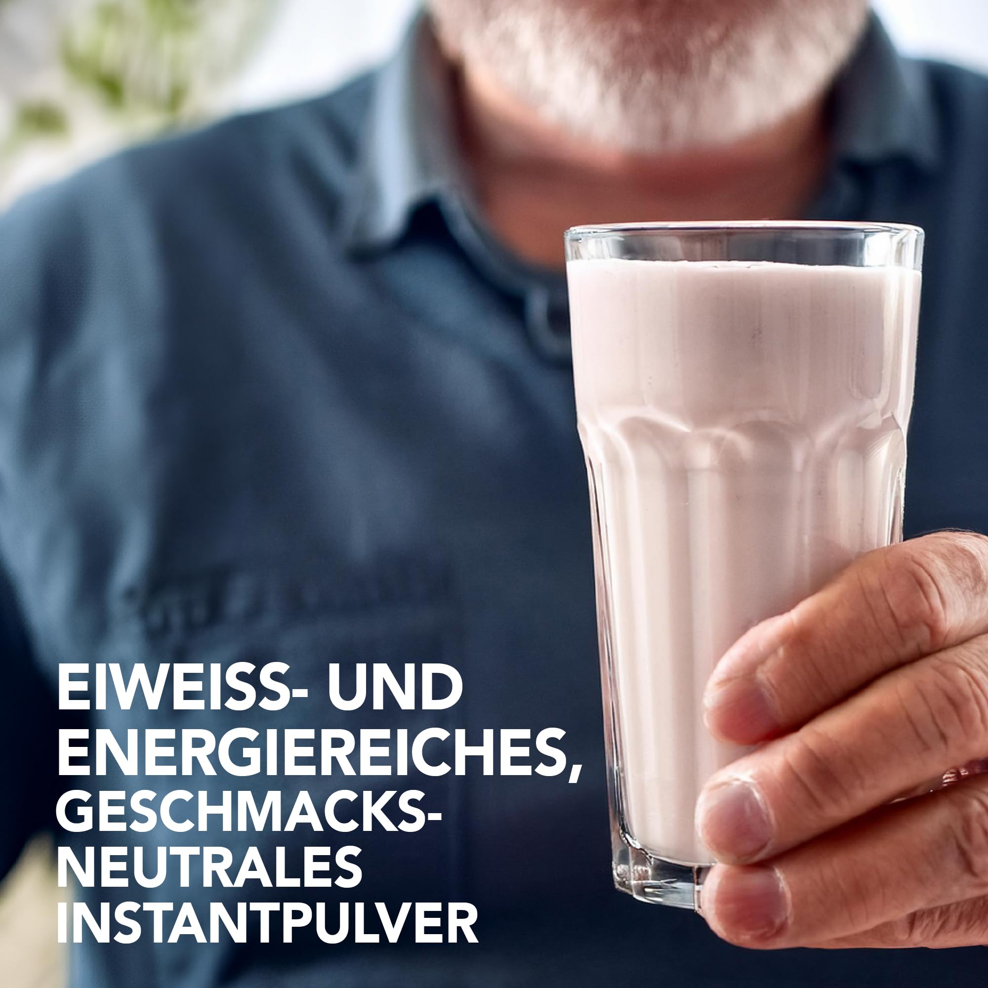 Adozan Vital+ Hochkalorisch Eiweiß Protein Pulver & Weight Gainer für Gesunde Gewichtszunahme & Regeneration | 52% Protein, 28% Kohlenhydrate, 15% Fett | Appetitlosigkeit & Muskelaufbau | 3kg