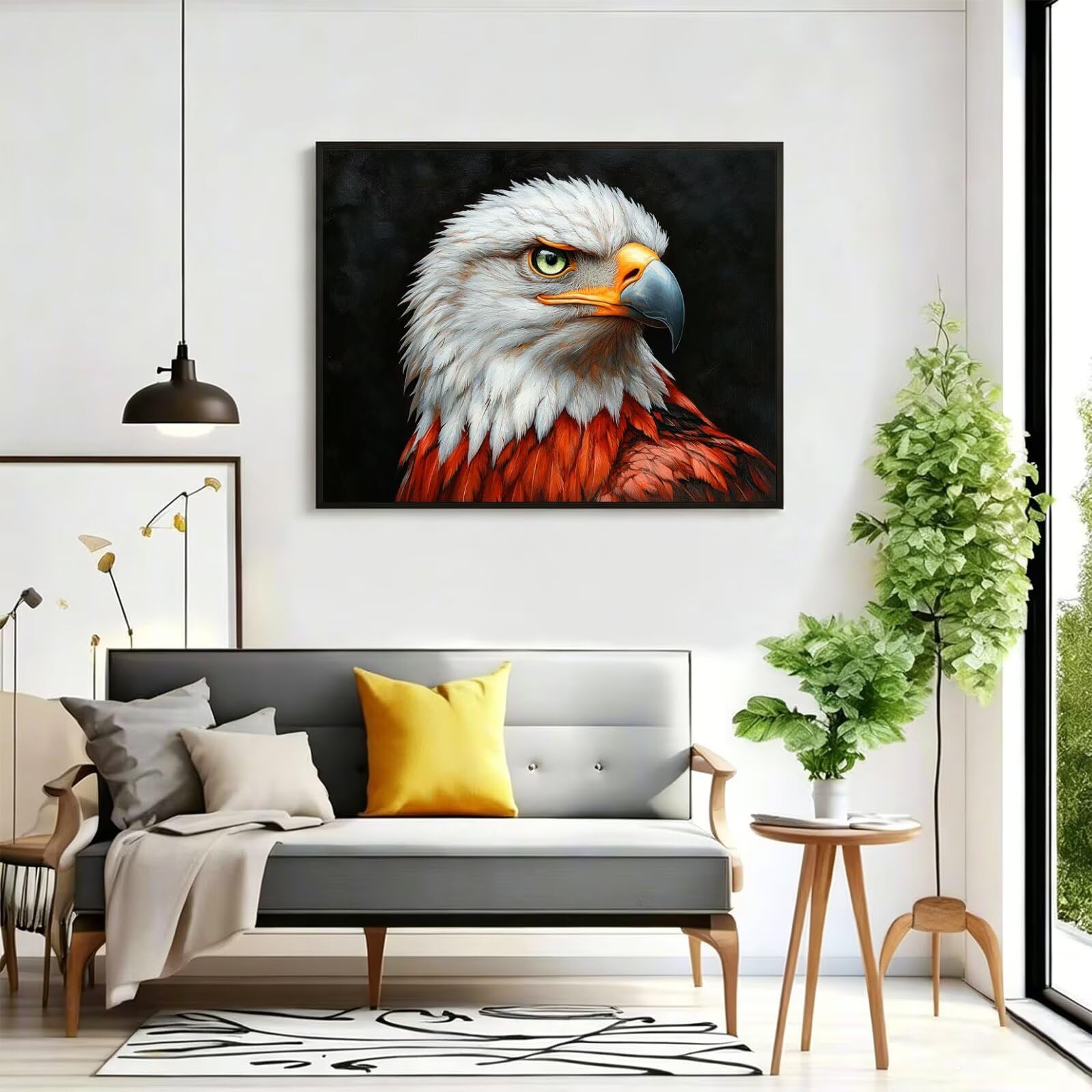 Q-927 malowanie według liczb, dla dorosłych, ręcznie malowany obraz olejny, płótno do malowania, 60 x 80 cm, bez ramy, zestaw do malowania według numerów, dekoracja salonu i na prezenty, q-927