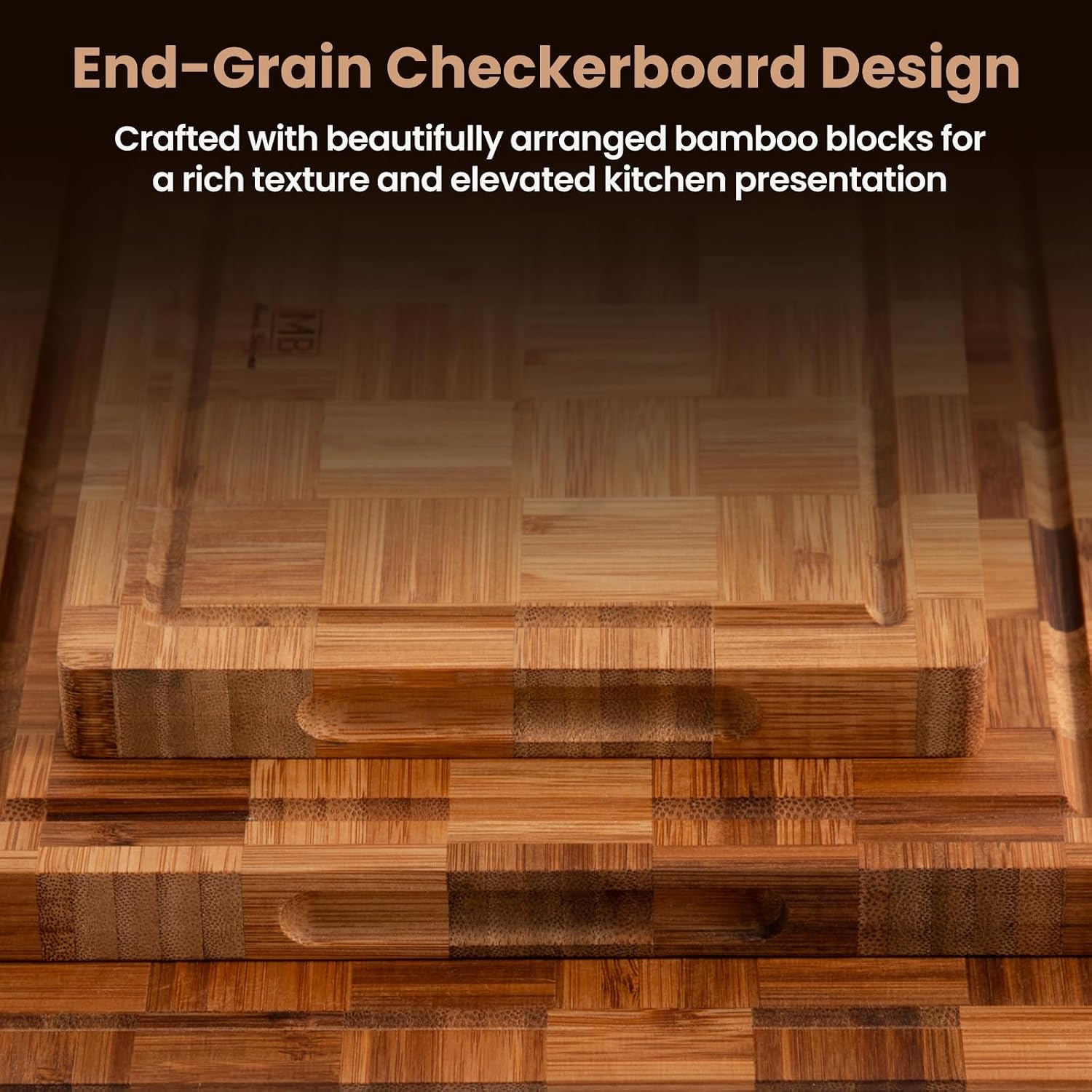 3 Pack Bamboo Cutting Board Set non-toxic bamboo cutting boards for Kitchen Meal Prep & Serving-new house essentials