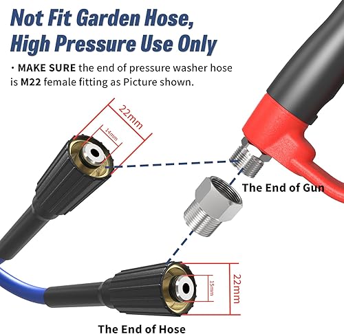 Miniatura 5 de Kit de pistola y manguera para lavadora a presión