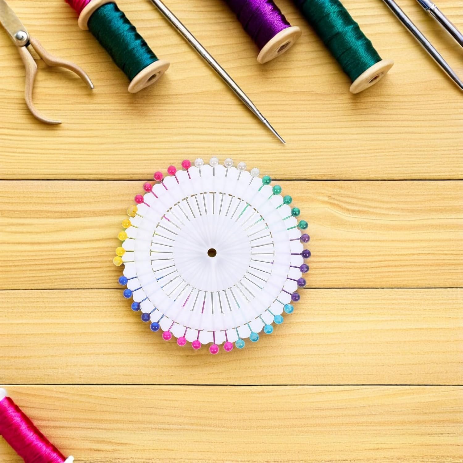 jojofuny Pumpkin Shaped Pin Cushion Set with Corduroy Wristband and Finger Ring Pincushions for Sewing Needle Holder, Pink Needle Cushion Kit for DIY Crafts and Quilting