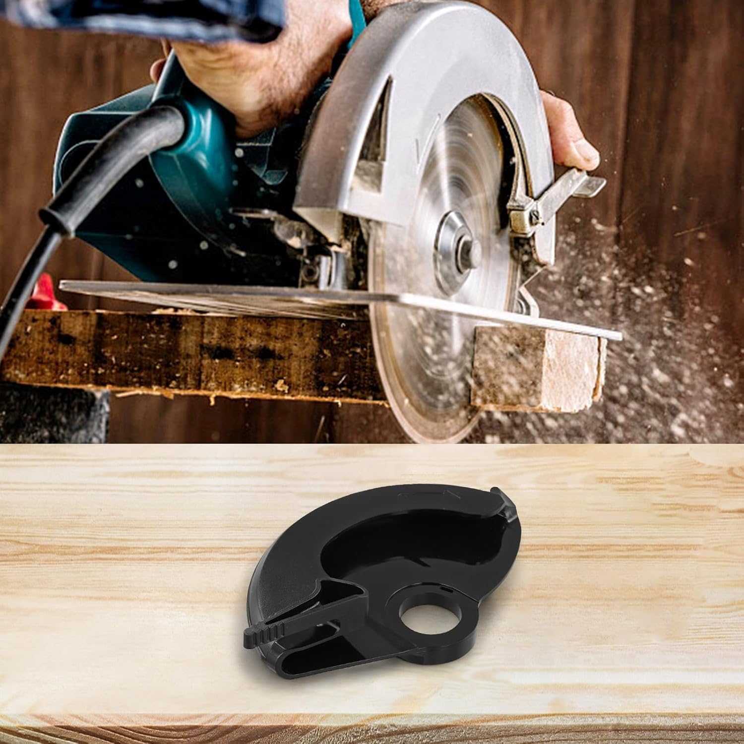 Circular Saw Lower Guard 61192500, Replacement Part For DCS391 DCS565 DCS393, Cordless Circular Saw 6 1/2 Inch Power Tool Accessories