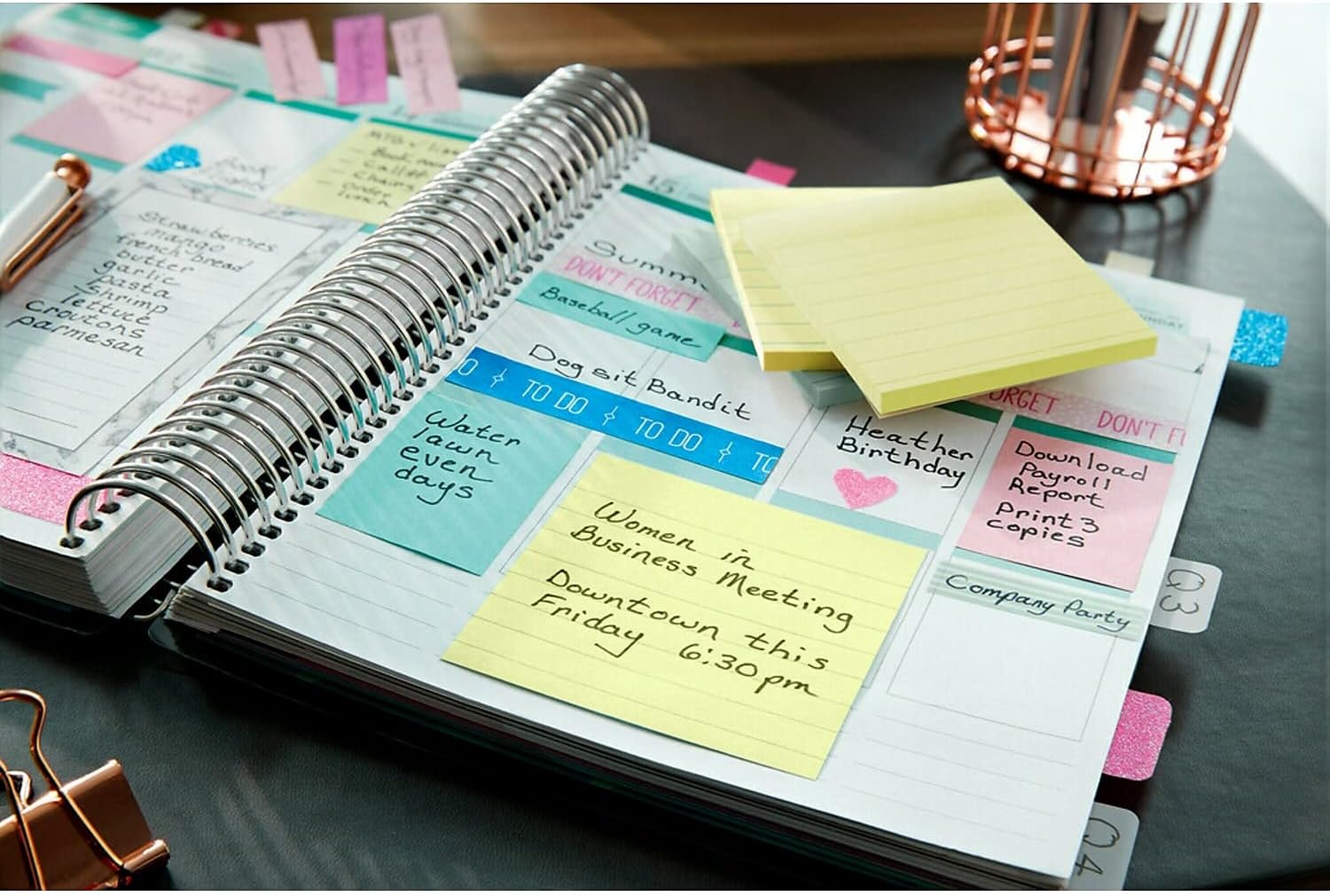 Post-It 635 Pastel Note Lined Yellow