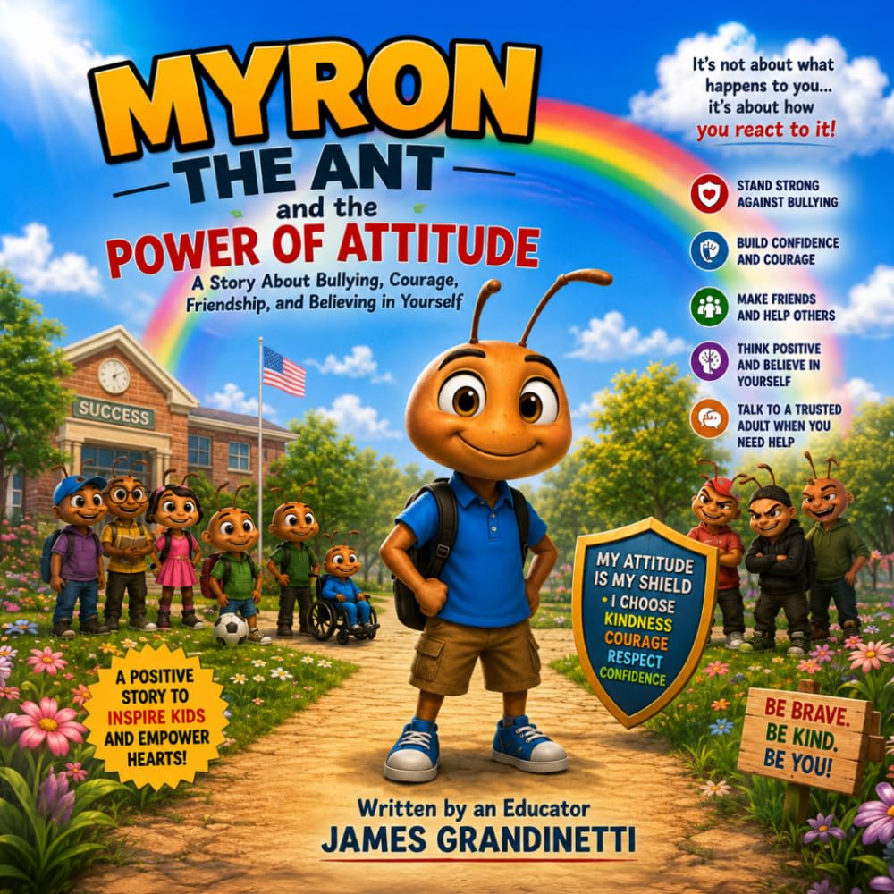 Myron the Ant and the Power of Attitude: A Story About Bullying, Courage, Friendship, and Believing in Yourself (Myron the Ant Series)