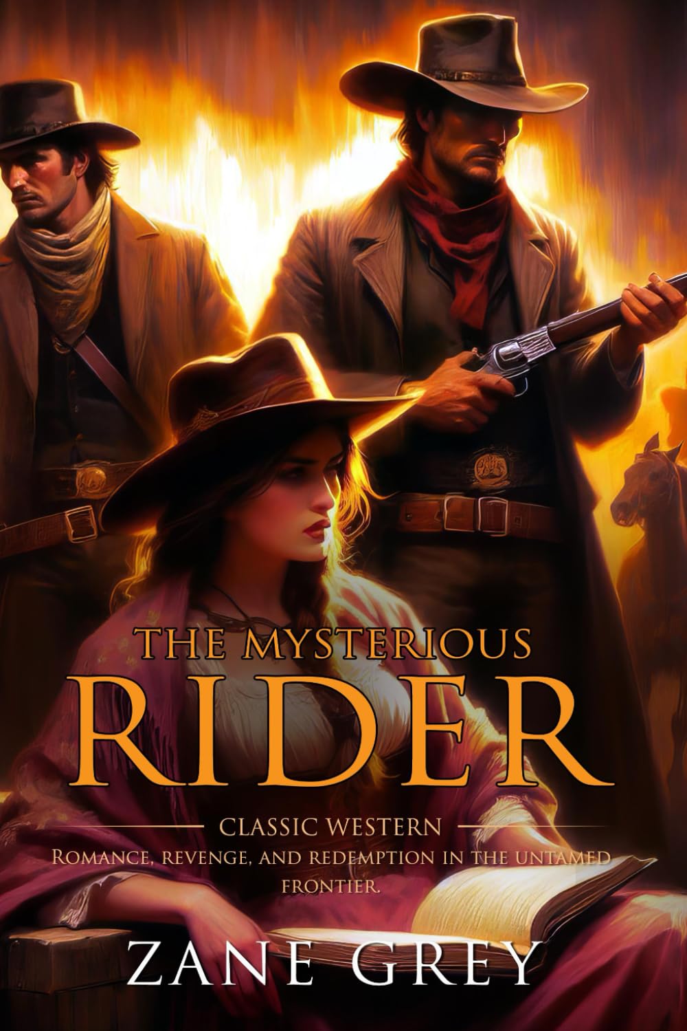 The Mysterious Rider: Complete with Classic illustrations and Annotation
